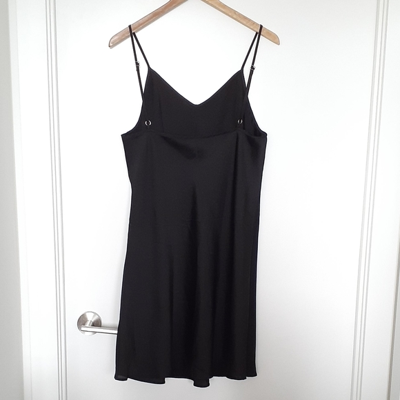 Black Slip Dress - Picture 5 of 6